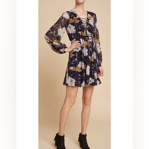 Ella Moss Georgette Dress size large worn twice